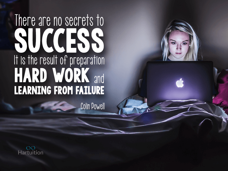 inspirational quotes for teens-There are no secrets to success. It is the result of preparation hard work, and learning from failure